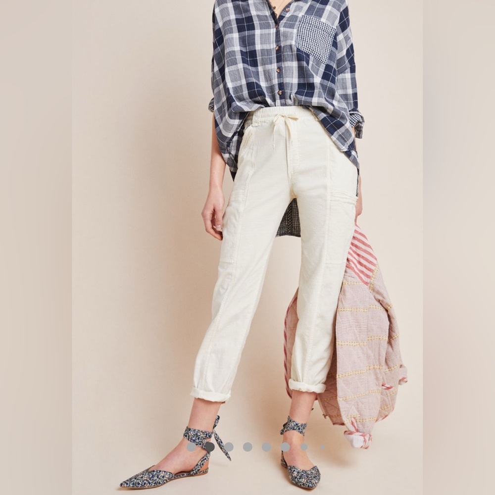 Anthropologie Angela cropped cargo pants sz 31